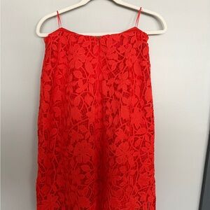 Milly Coral Lace Dress